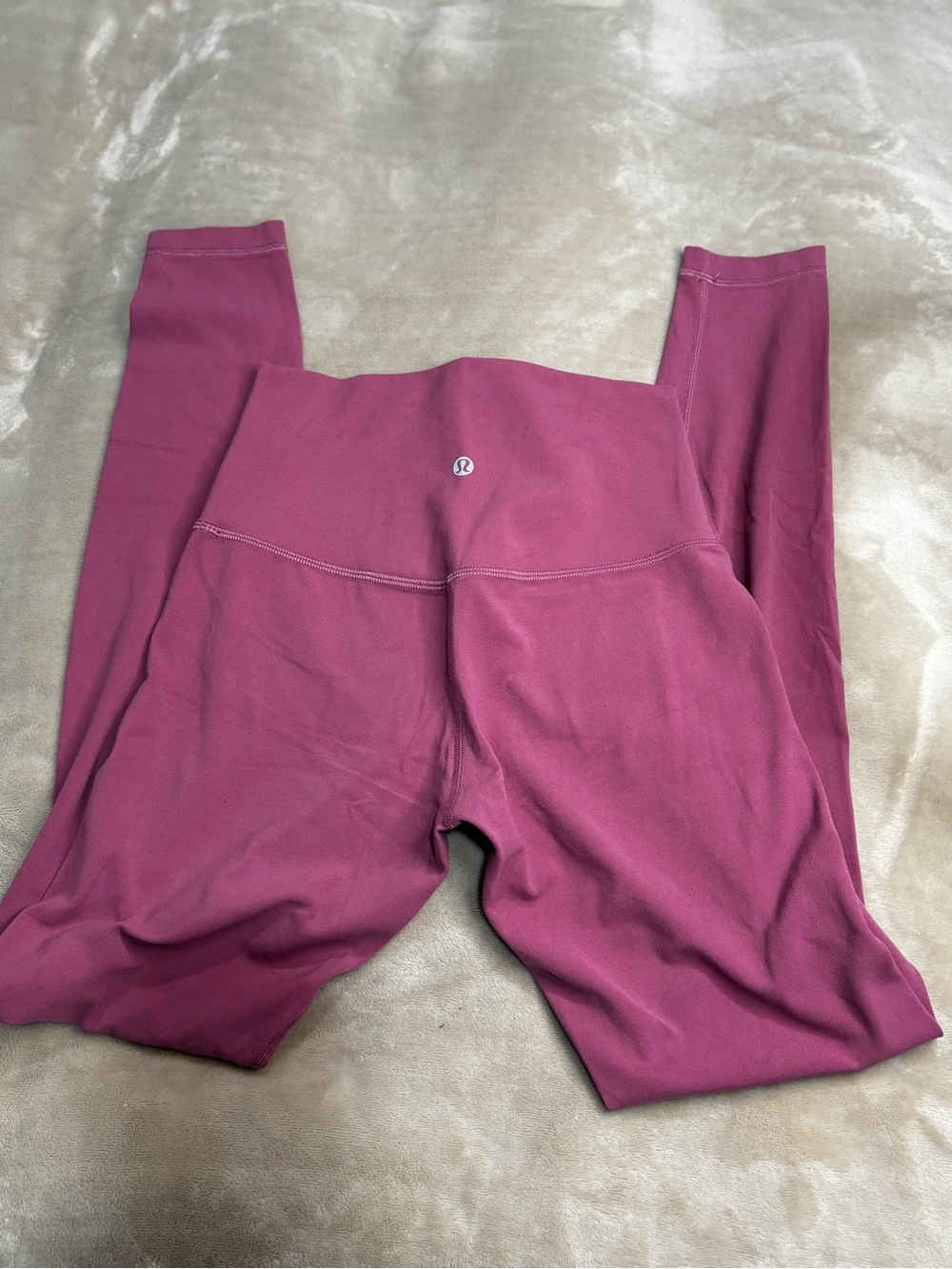 lululemon athletica High-Rise Leggings in Rose Pink - Picture 3 of 8